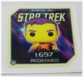 Galactic Glow: Personalized Star Trek Funko Sticker Design