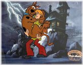 Zoinks Sericel by Hanna Barbera - 11" x 14" Cartoon Animation Art Cel featuring Scooby Doo