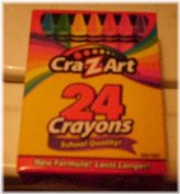 ColorArt School-Grade Crayons - 24 Vibrant Shades for Smooth and Bright Coloring Experience