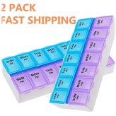 Twice-a-Day Pill Organizer Set