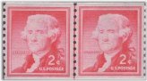 Jefferson Line Pair Stamp Block