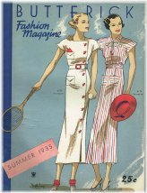 Vintage Summer Fashion Pattern Collection