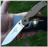 Ontario RAT II D2 Drop Point Folding Knife