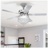 Crystal Breeze Chrome Fan