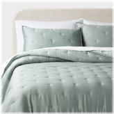 Luxe Lyocell Teal Green Bedding Set