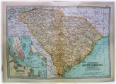 South Carolina Vintage Map Plate 37, 1911