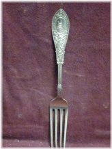 Whiting Arabesque Silver Dinner Fork