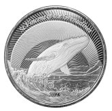 St. Vincent Humpback Whale 1 oz Silver Coin