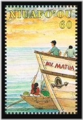 Tongan Evacuation Commemorative Stamp 1996