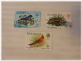Bhutan Stamp Trio - 1978 Wildlife Collection