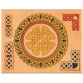 Celtic Circle and Border Template by Tandy Leather