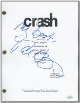 Scriptmaster Autograph Collection: Paul Haggis Signed 'Crash' Screenplay