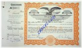 Dairy Company Stock Certificate - Akron 1966 Bond