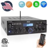 StreamPro Stereo Receiver with Bluetooth and FM Radio