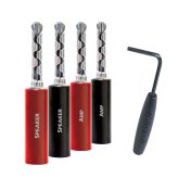 Silver Banana Connectors - 8-Pack