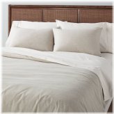 Twilight Taupe Linen Blend Duvet Set