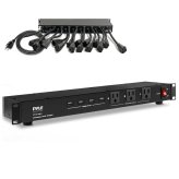 Rack Mount Power Supply with USB Charge Port by Pyle