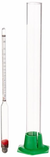 Hydrometer Set with Glass Test Jar