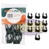 MaxLINE 3/4" Compressed Air Tubing Clips - 10 Pack