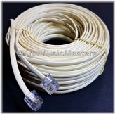 Ivory Telephone Line Extension Cord