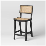 Cane Back Counter Stool