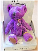 Amethyst Bear Figurine