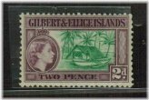 Queen Elizabeth II Royalty Stamp Set from Gilbert & Ellice Islands