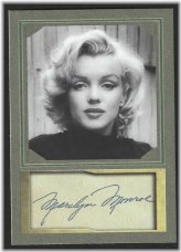 Marilyn Monroe Collectible Card by D. Gordon - Pristine Condition