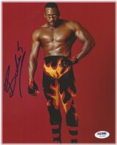 Champion's Legacy: Booker T Autographed Wrestling Photo