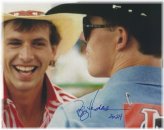 Bull Riding Legend Signed Photo