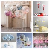 Crystal Clear Celebration Balloons