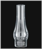 Clear Glass Lamp Chimney for Rayo & C.D. Burner