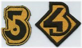 Babylon 5 Patch Set - B5 & B4 Embroidered Iron-On Patches