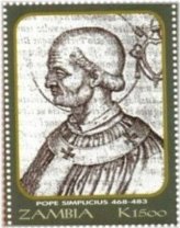 Zambian Papal Stamp Series