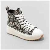 Blakely Floral High Top Sneakers
