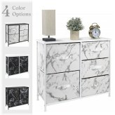 Marble Haven 5-Drawer Dresser