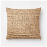 Cozy Knit Stripe Throw Pillow