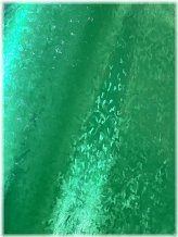 Vintage Green Sculpted Foil Christmas Wrapping Paper Set