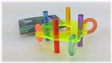 Acrylic Perch Rings and Pegs for Pet Birds