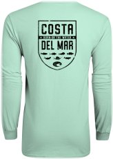 Chill Green Species Shield Long Sleeve Tee