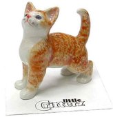 Whisker Wonders Orange Tabby Figurine