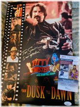 Dusk Dawn Autographed Photo by Tom Savini - JSA Certified
