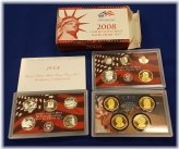 2008-S Silver Proof Set in Red Box with COA