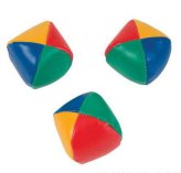 Juggling Balls with Instructions - Set of 6 (2.25")