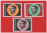 Ghana Lumumba Stamps