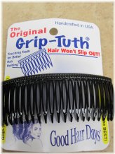 Black Grip-Tuth Frenchy Hair Comb