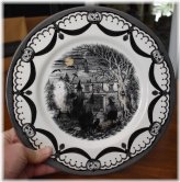 Midnight Manor Dinner Plate