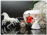 Enchanted Carriage Cake Topper