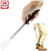 Heritage 25" Stainless Steel Shoe Horn with Extended Handle