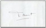 Tim Marriott Brittas Empire Signed Cut Autograph